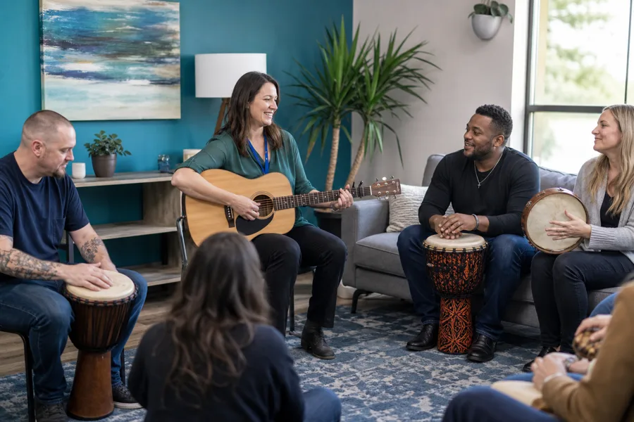 LegacySoberHome music therapy